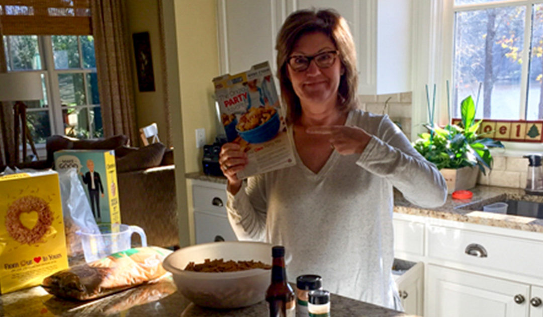 Day 6: The Secret Recipe–My World Famous Chex Party Mix!